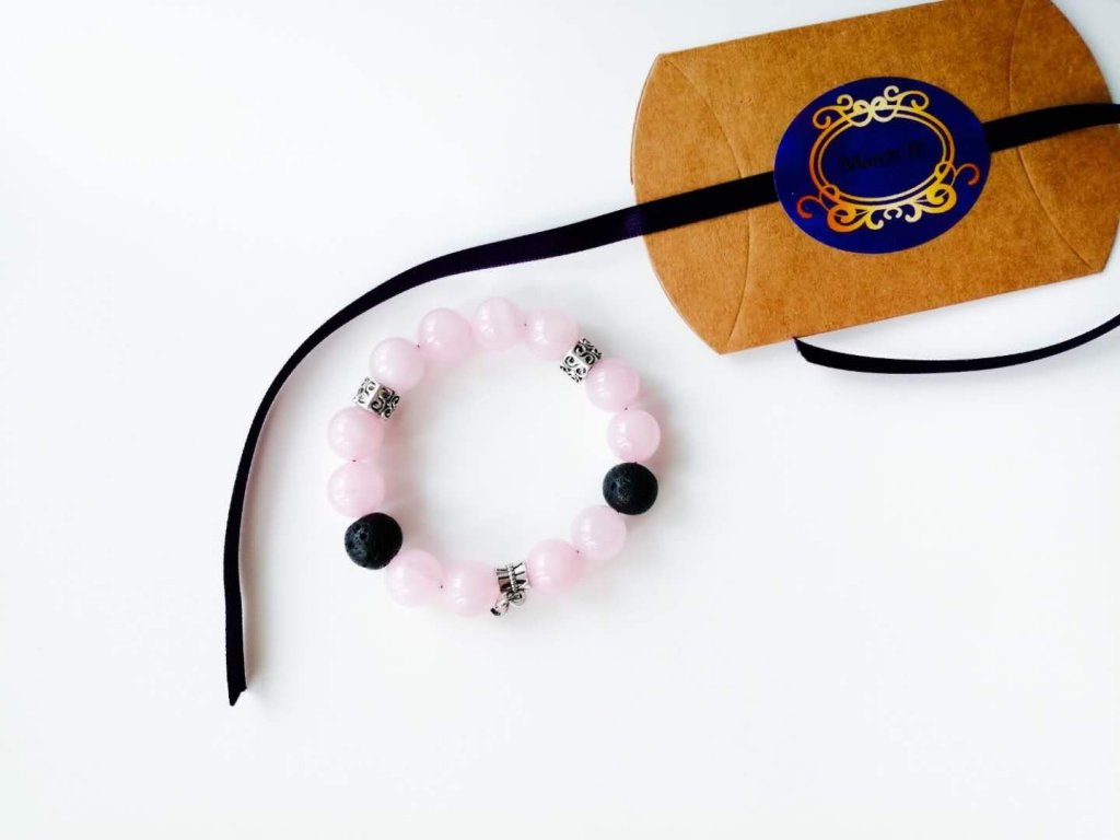 Celebrate Mothers Love With Luxurious Rose Quartz&nbsp;Bracelets.