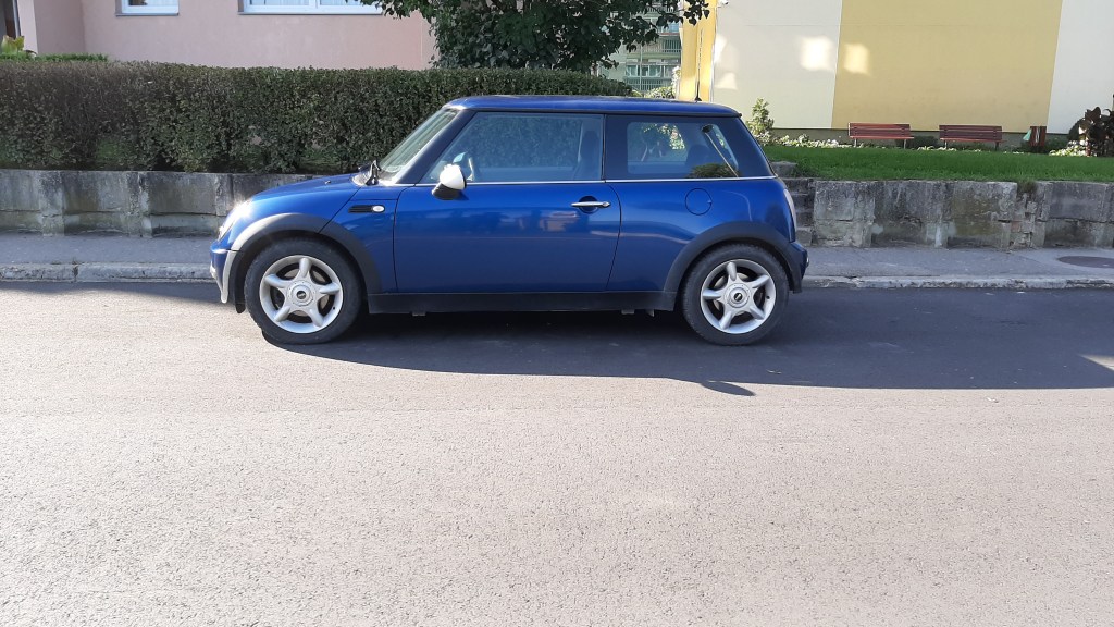 Blue Baby Mini&nbsp;Cooper