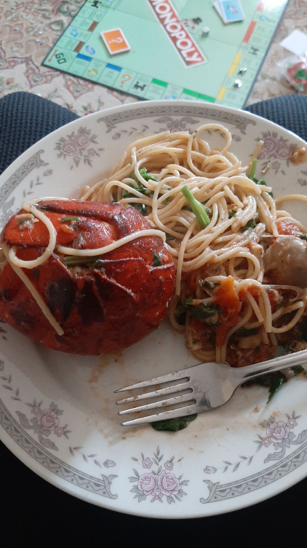 Lobster & Spaghetti