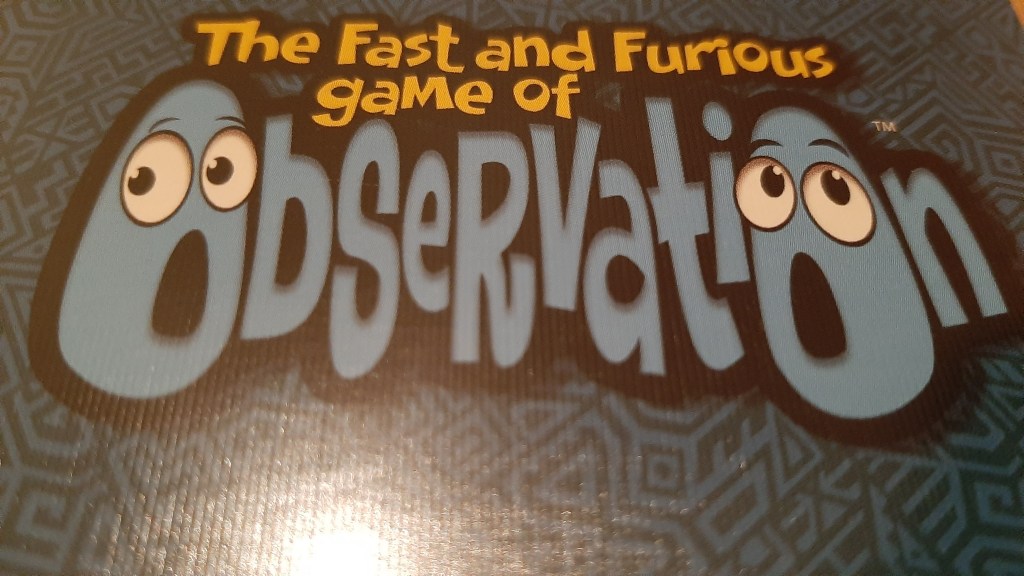 The Game Of&nbsp;Observation