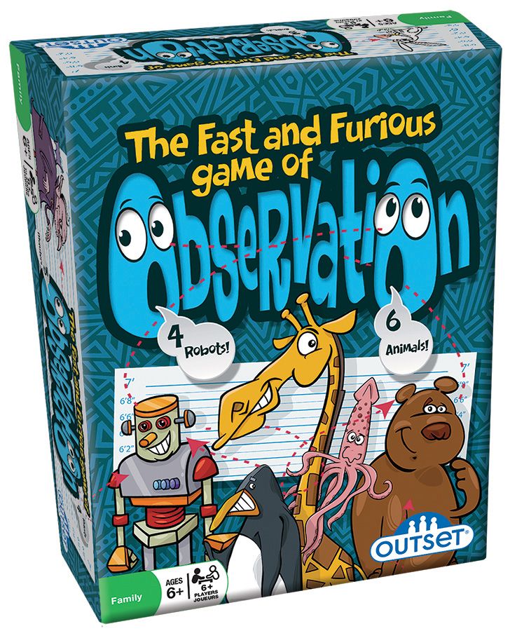 Family Night Fun Games- Observation, A Card&nbsp;Game
