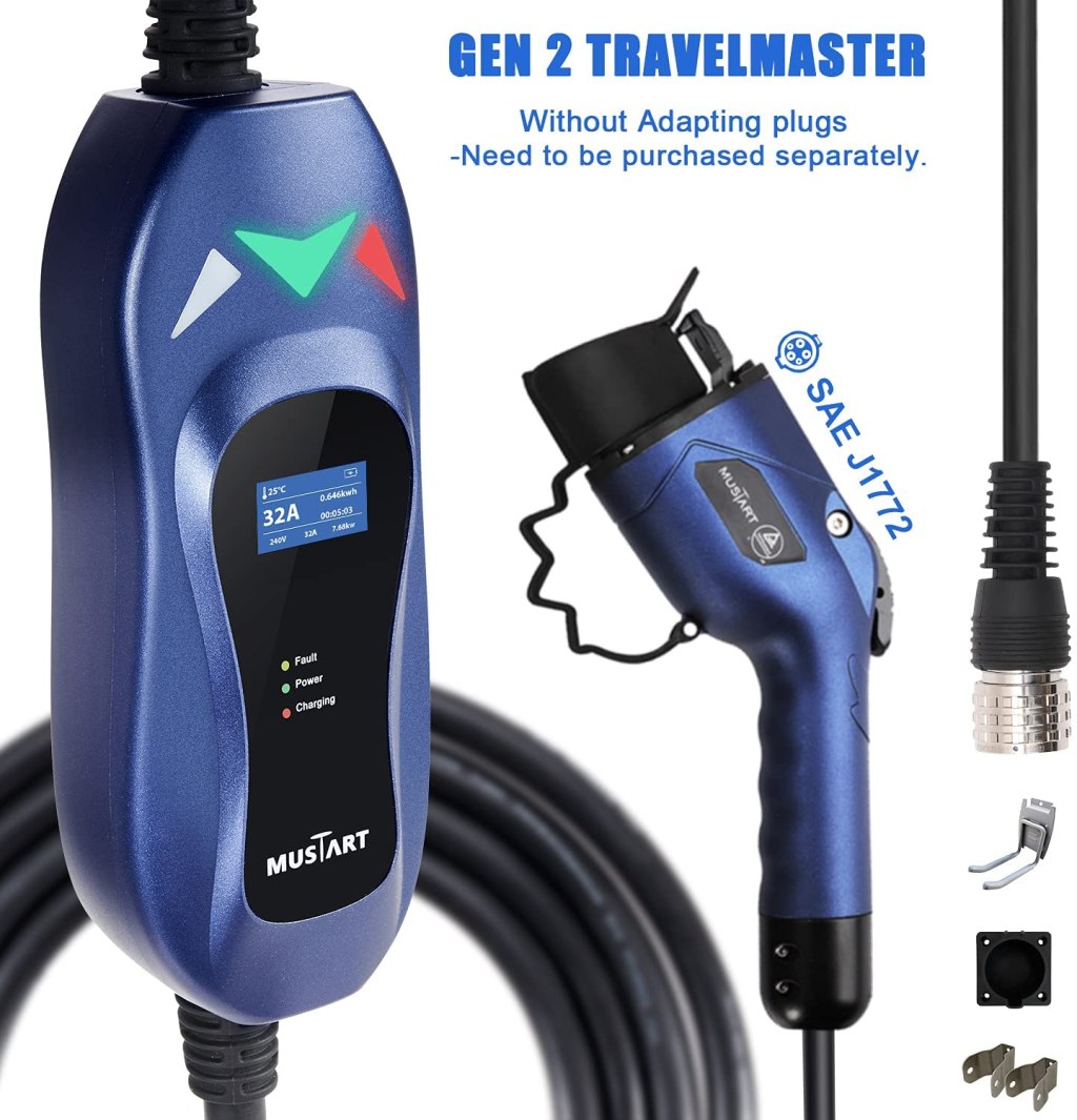 Mustart Level 2 Portable EV&nbsp;Charger