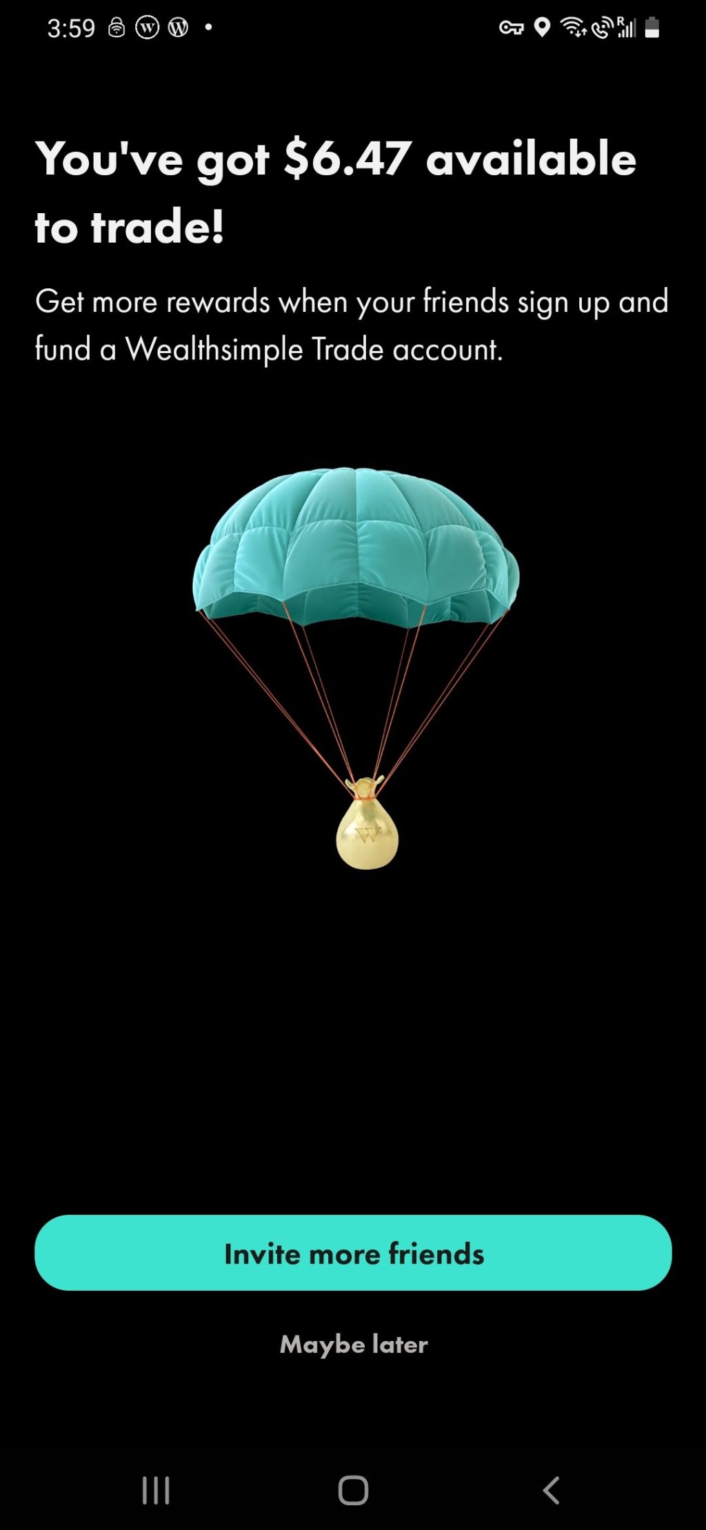 Affiliate Marketing Wealthsimple